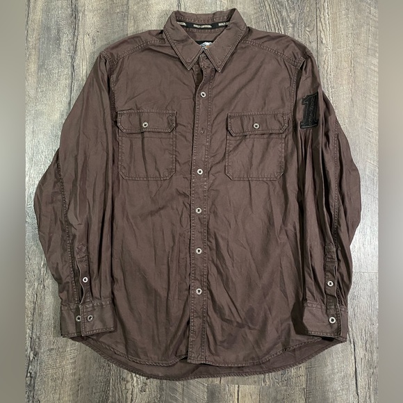HARLEY DAVIDSON Mens Button Down Shirt - Picture 3 of 7